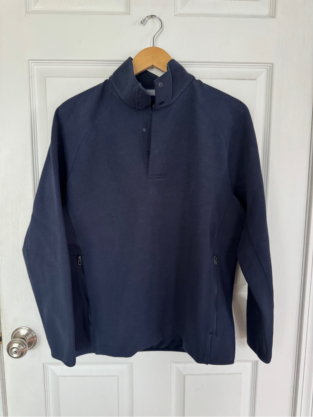 Lululemon Navy Half-Zip Pullover Sweater